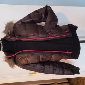 Gap Peace puffer bomber jacket